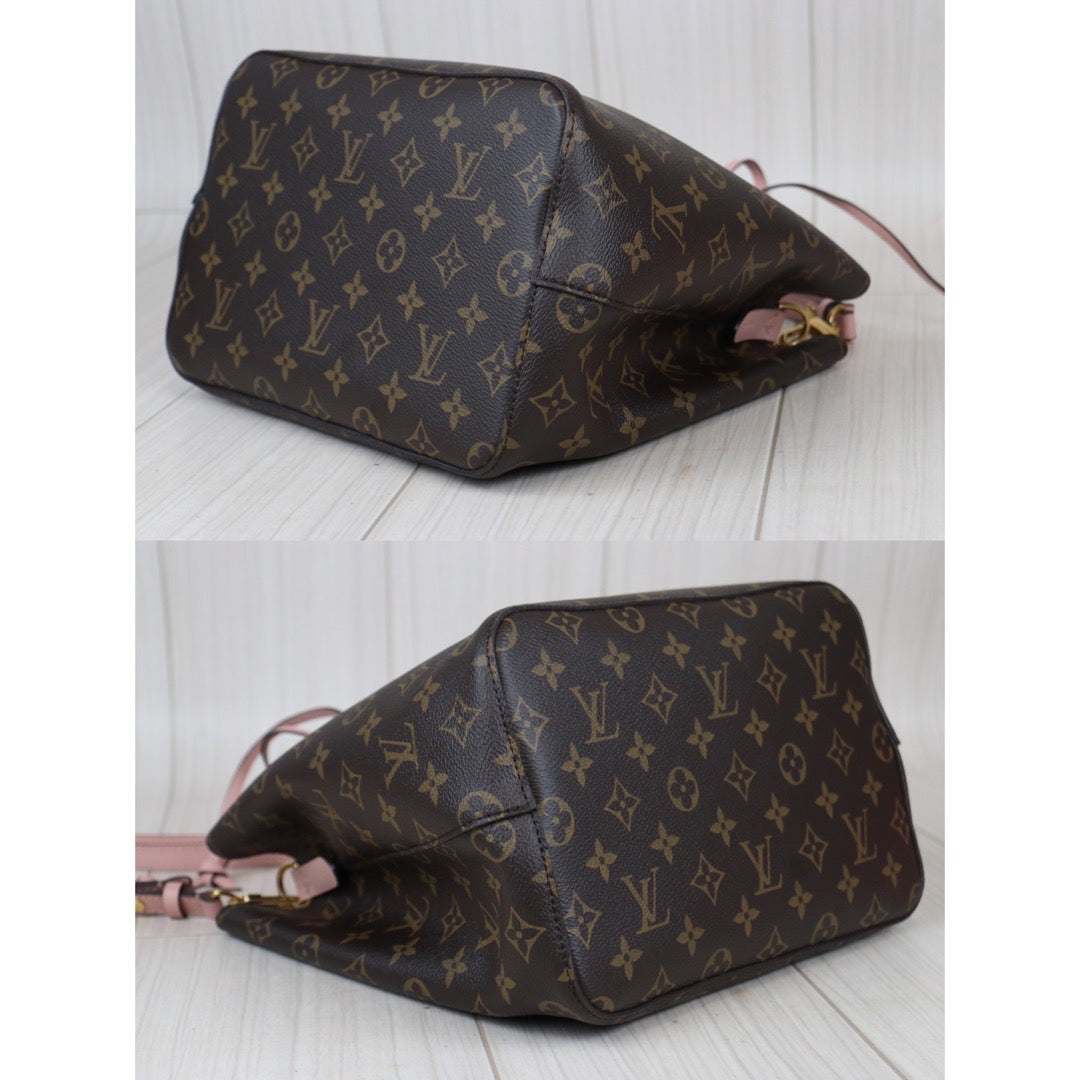 Rank A ｜LV Monogram Neonoe Rose Poodle Shoulder Bag｜23080306