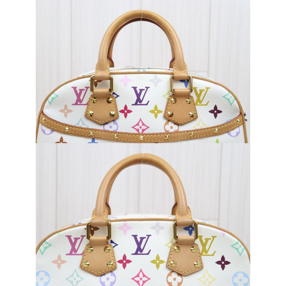 Very Good ( Rank A)｜ LV Takashi Murakam Multi Monogram Trouville Hand Bag｜25082005