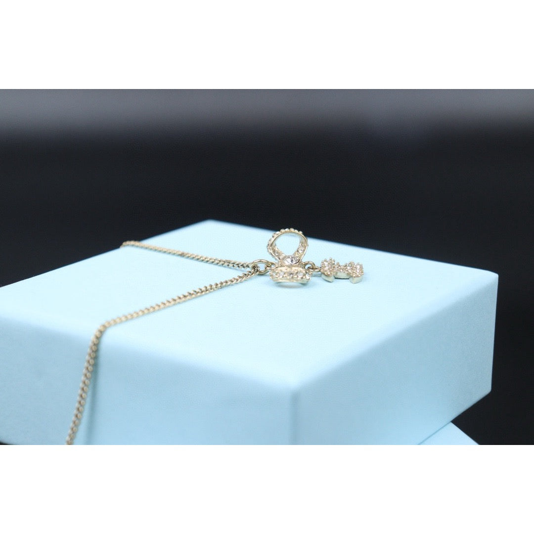 Very Good ( Rank A) ｜CHANEL COCO Mark Diamond Necklace  ｜S24112510