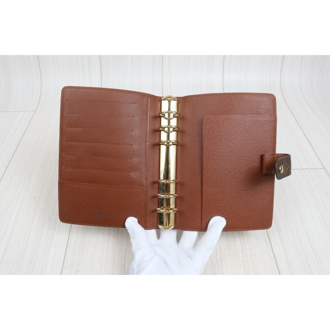 Include Entrupy Certificate of Authenticity｜Very Good ( Rank A) ｜Louis Vuitton Monogram Agenda MM｜26102303
