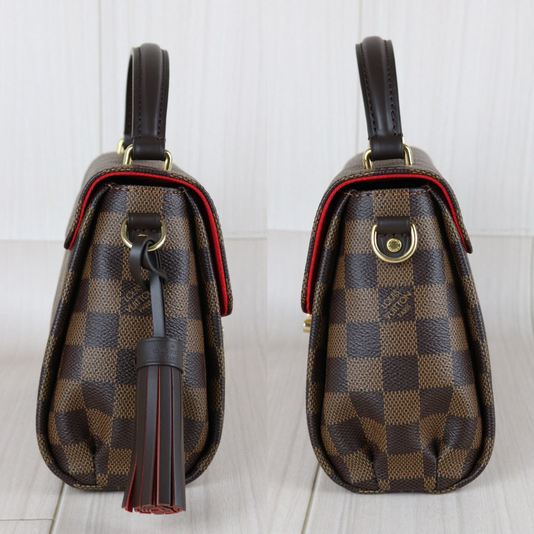 Excellent（Rank SA）｜ LV Damier Tassel Croisette Handbag With Shoulder Bag ｜X26011109