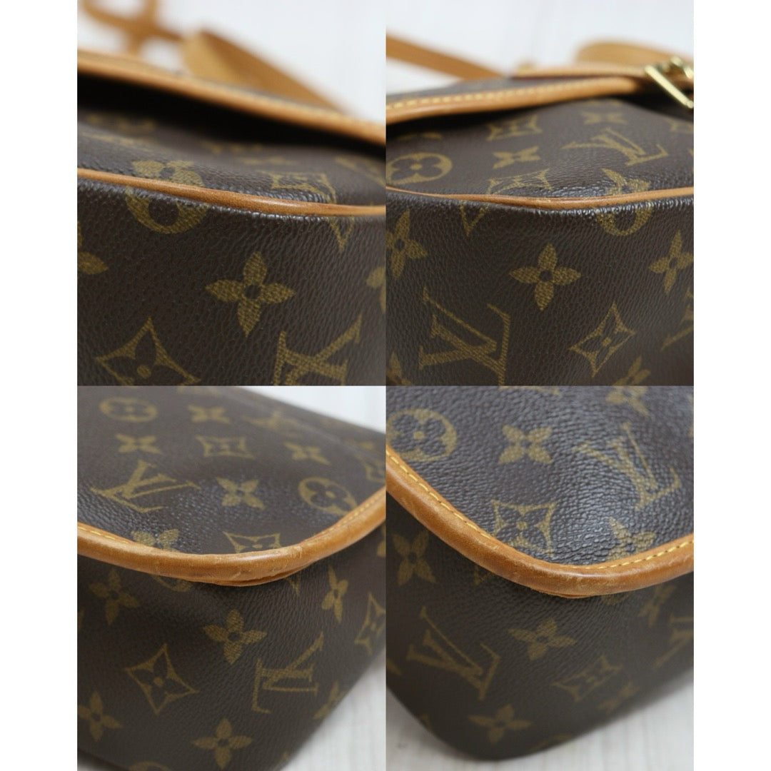 Include Entrupy Certificate of Authenticity｜Good ( Rank AB)｜Louis Vuitton Monogram Baguette Postman ShoulderBag ｜26102102