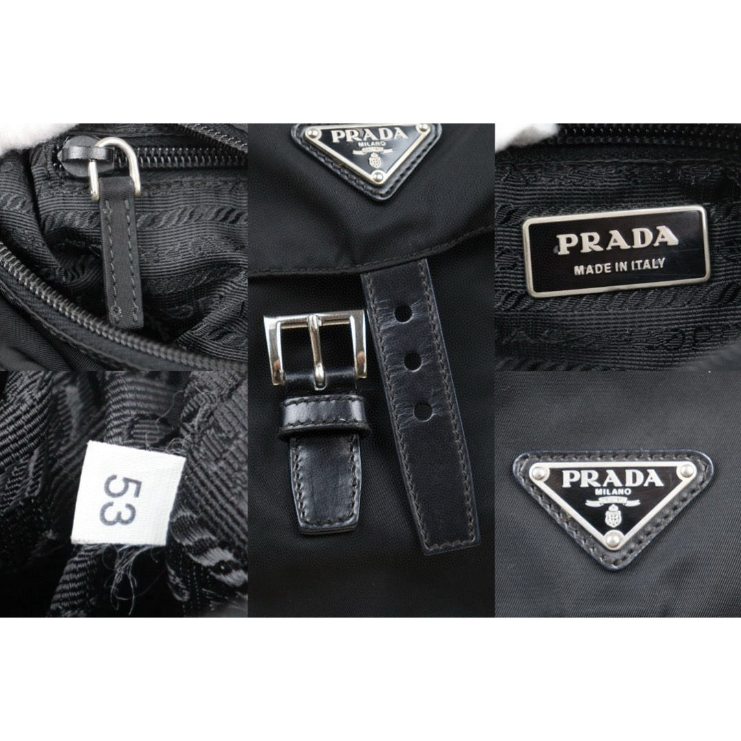 Good ( Rank AB)｜Prada  Nylon ShoulderBag Black｜24110705