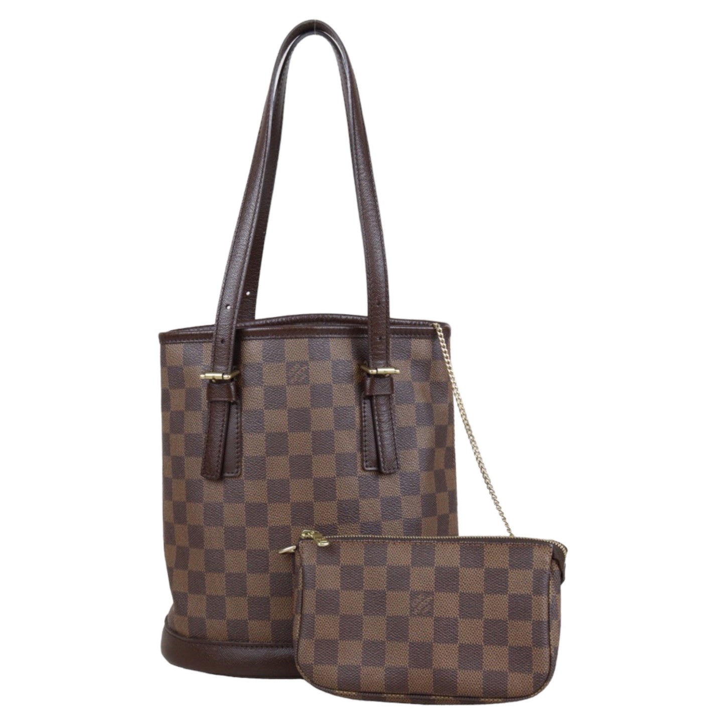 Rank A｜LV Damier Male Handbag With Pouch｜23101903