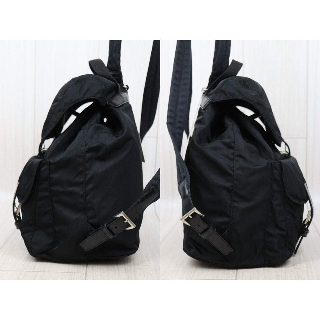 Good ( Rank AB)｜Prada Nylon Backpack Medium Black｜25062614