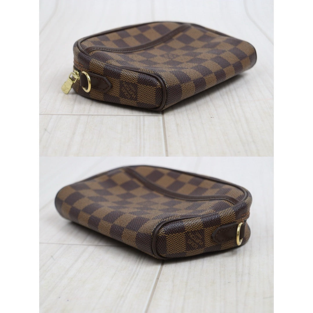 Include Entrupy Certificate of Authenticity｜Very Good ( Rank A)｜Louis Vuitton Damier Lpanema Pochette Shoulder Bag｜26042807