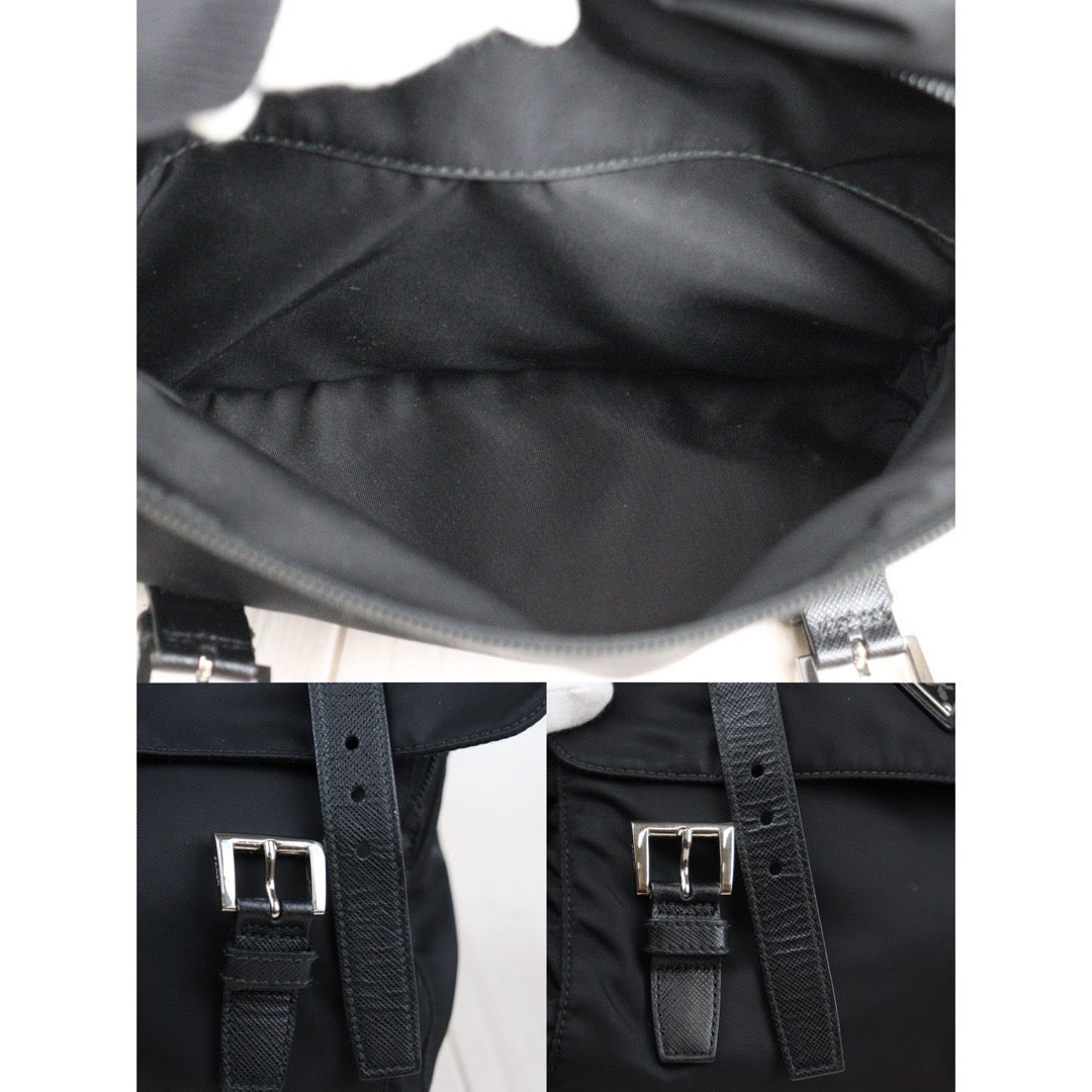 Rank AB｜Prada  Nylon ShoulderBag Black｜24030520