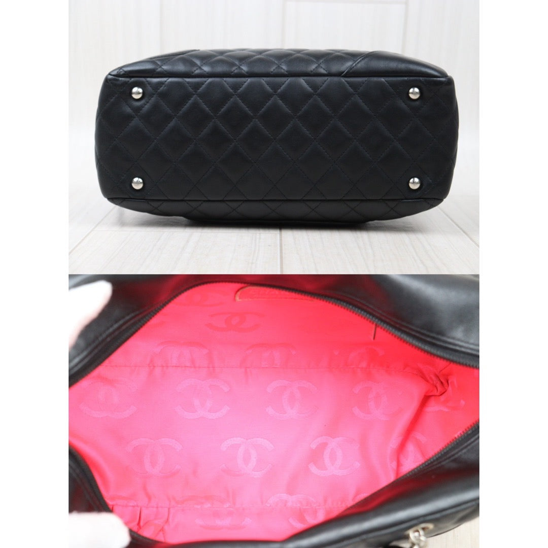 Rank AB ｜ CHANEL Cambon Line Bowling Bag Made In 2005～2006Year｜24060619