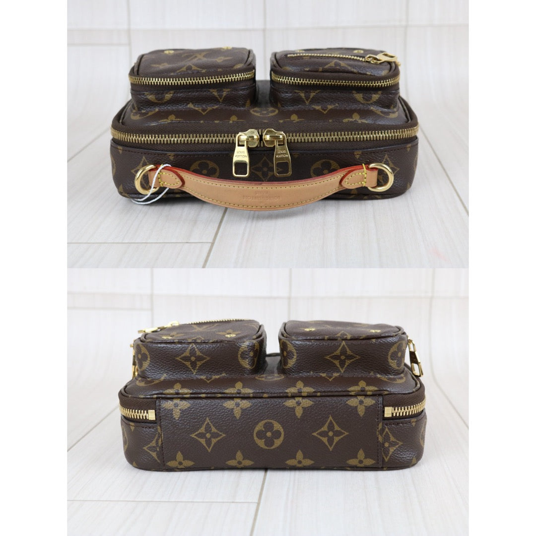 Include Entrupy Certificate of Authenticity｜Very Good ( Rank A) ｜Louis Vuitton Monogram Utility Crossbody ShoulderBag  IC Chips Model｜Z26102103