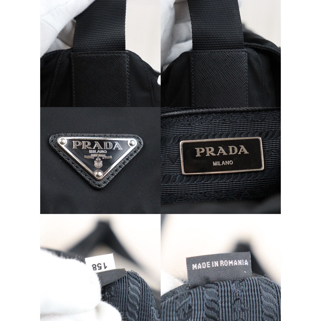 Rank AB｜Prada  Nylon ShoulderBag Black｜24030520