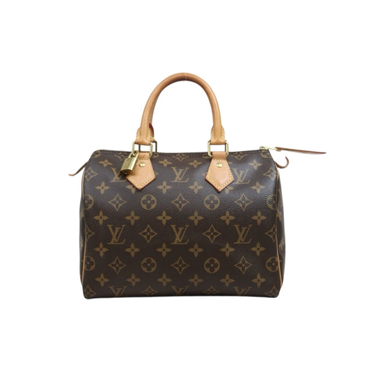 Include Entrupy Certificate of Authenticity｜Good ( Rank AB)｜ Louis Vuitton Monogram Speedy 25 Hand Bag IC Chips Model｜26042812