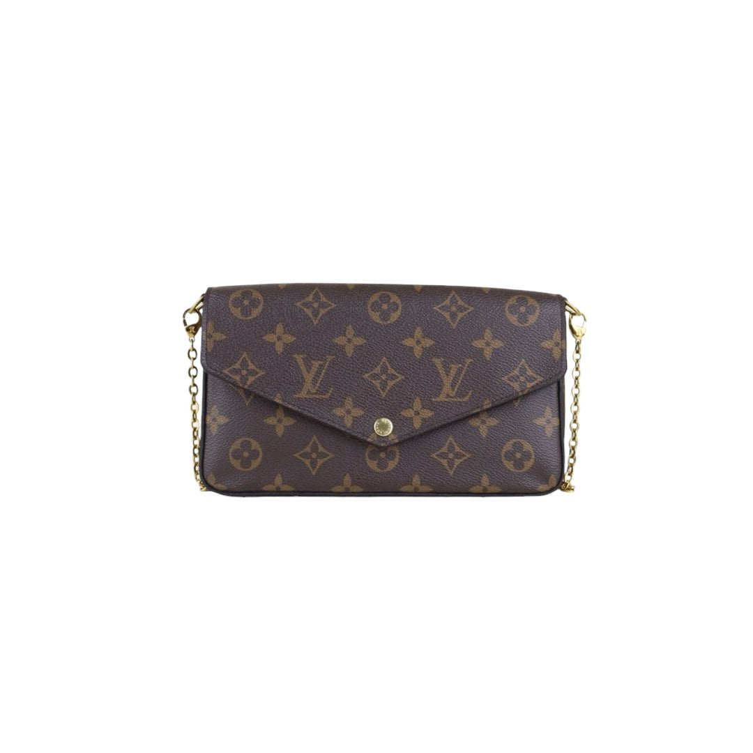 Very Good ( Rank A)｜LV Monogram Pochette Felicie Shoulder Bag｜S25100501