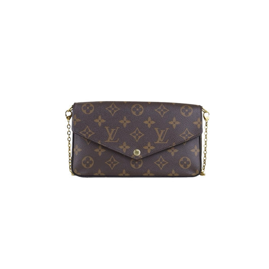 Very Good ( Rank A)｜LV Monogram Pochette Felicie Shoulder Bag｜S25100501
