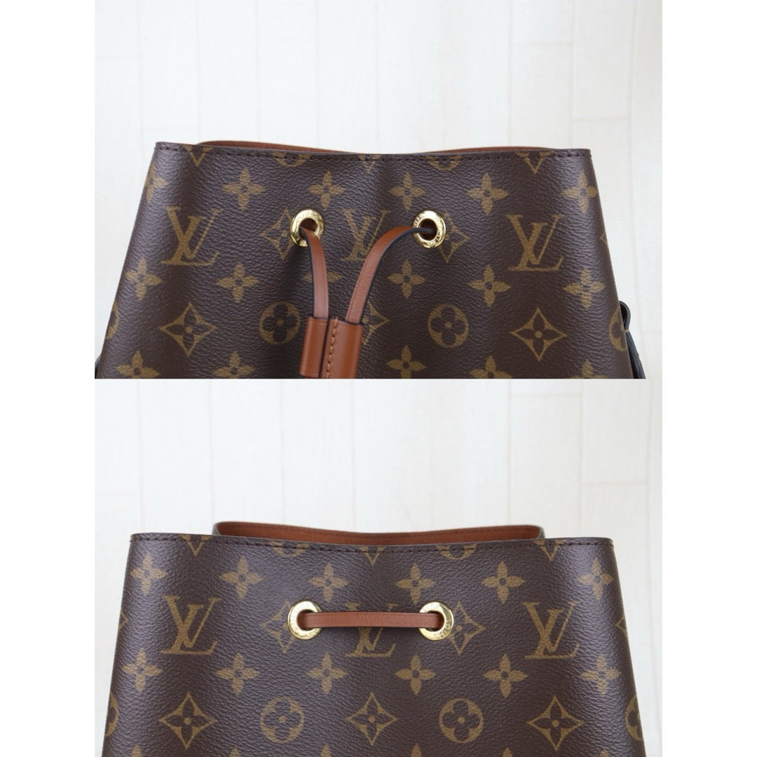 Include Entrupy Certificate of Authenticity｜Very Good ( Rank A)｜Louis Vuitton Monogram Neo Noe Shoulder Bag Brown｜S26072518