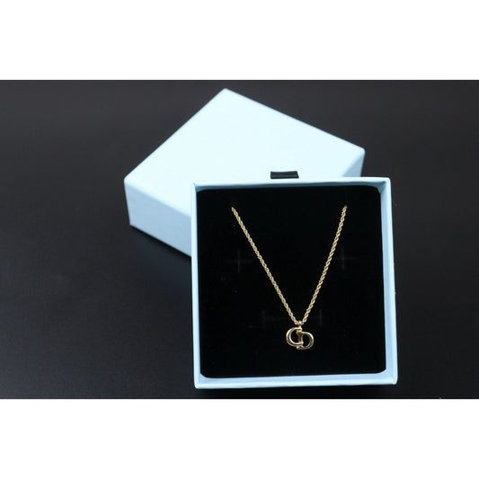 Very Good ( Rank A)｜ Dior CD Necklace Gold Plated ｜24072506