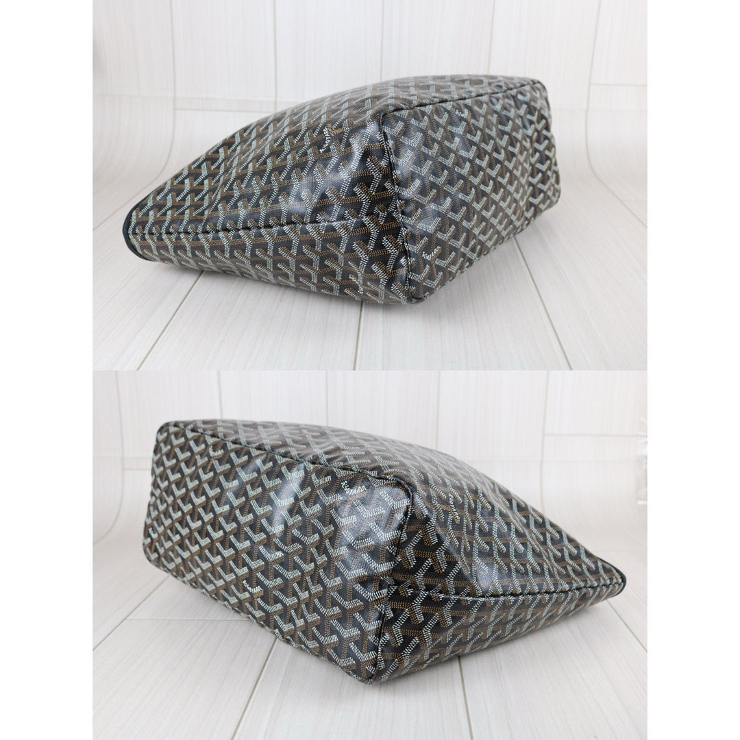 Very Good ( Rank A)｜ Goyard Saint-Louis PM Tote Bag Black｜S25063006