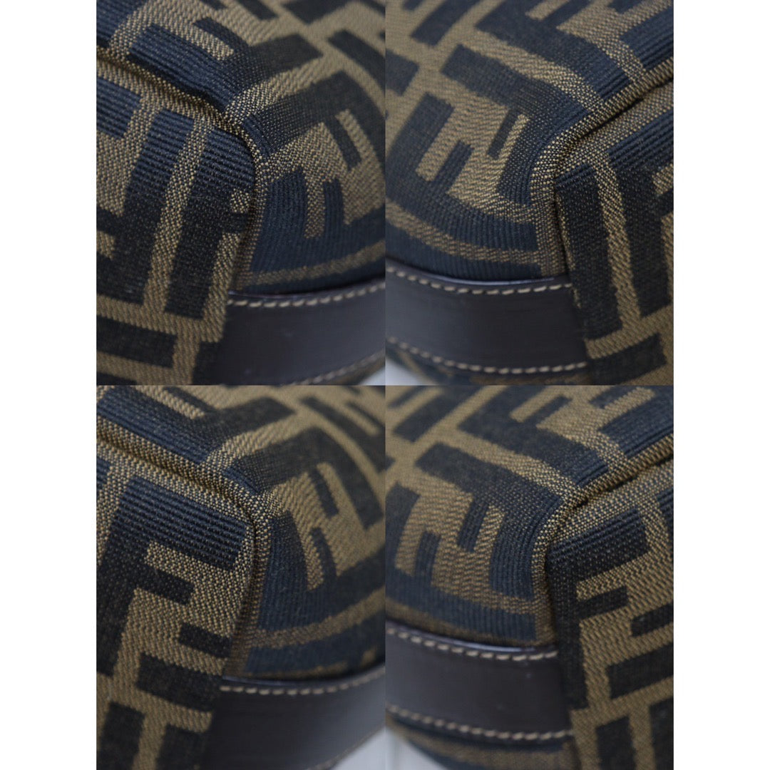 Rank A ｜ FENDI PM Zucca Handbag ｜24050606