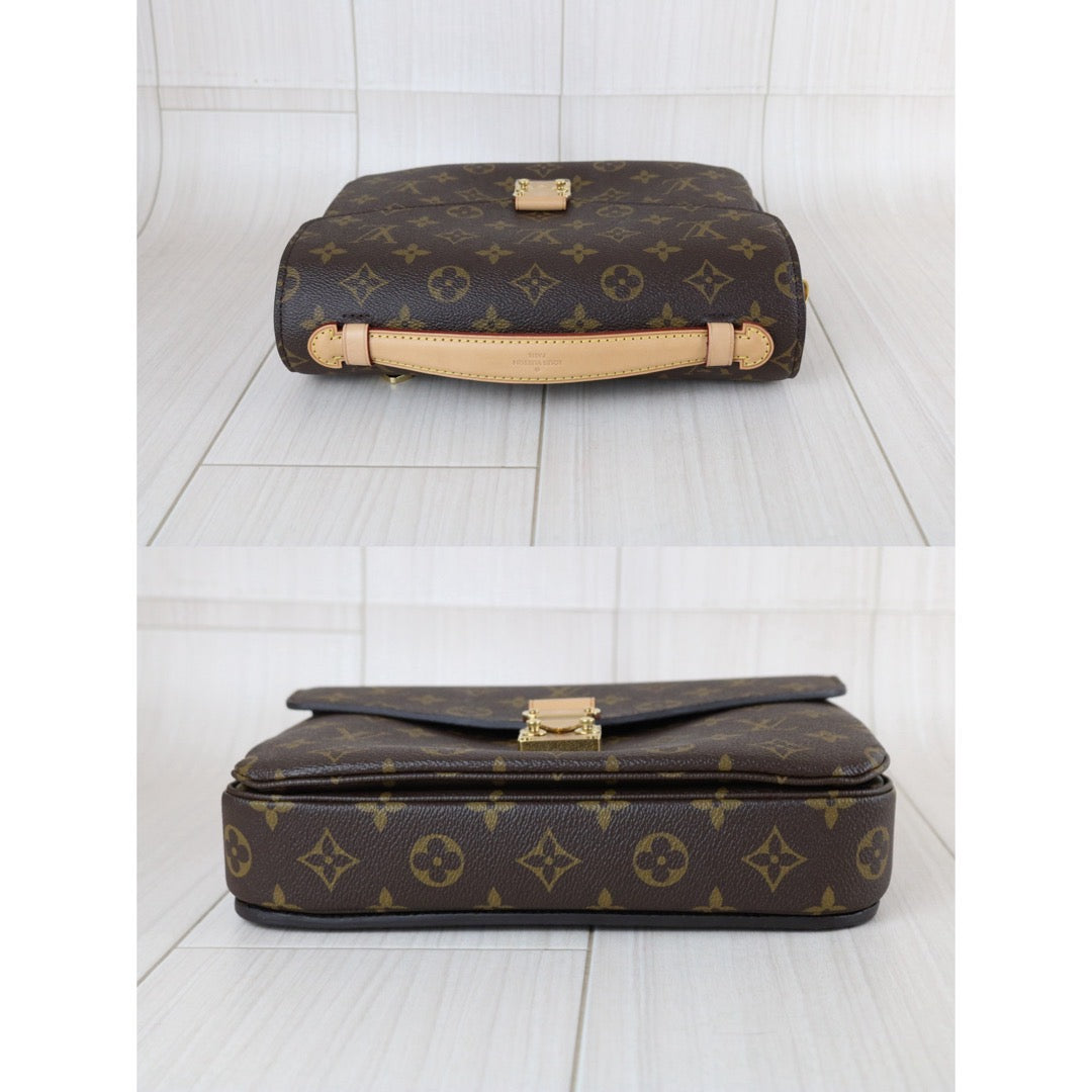 Include Entrupy Certificate of Authenticity｜Very Good ( Rank A)｜LV Monogram Pichette Metis ShoulderBag  IC Chips Model｜S26072001