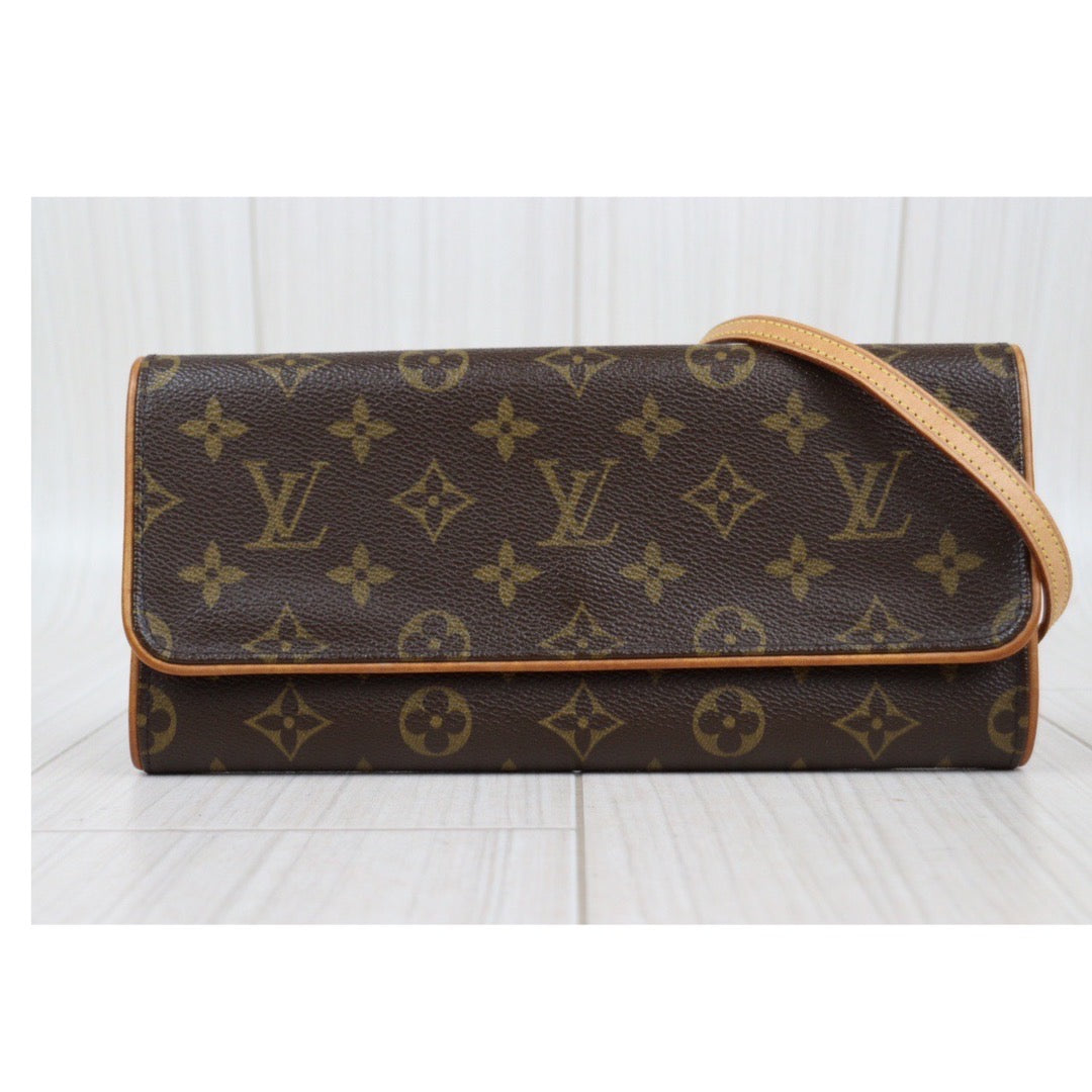 Rank AB ｜ LV Monogram Pochette Twin GM Shoulder Bag｜24012511