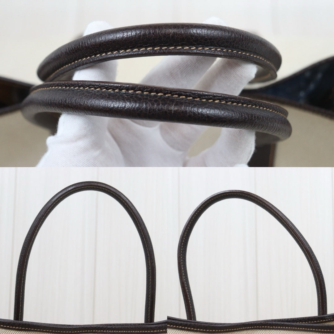 Good ( Rank AB)｜ HERMES Garden Party PM Handbag □H Stamp Made In 2004 Year｜25111308