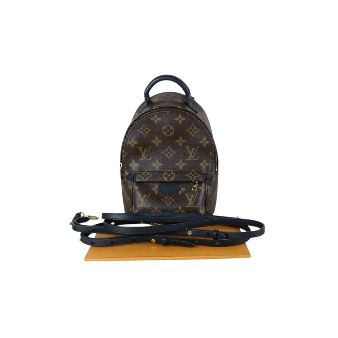 Very Good ( Rank A) ｜  LV Monogram Coated Canvas Mini Palm Springs Backpack IC Chips Model｜X25101801