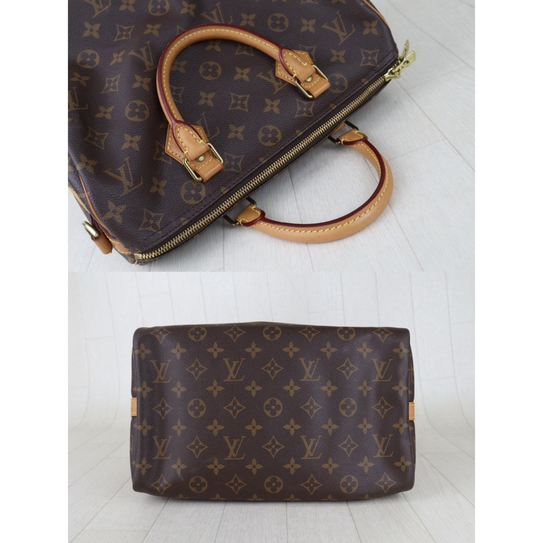 Good ( Rank AB) ｜ LV Monogram Speedy 30 Hand Bag With Shoulder Strap｜S26013007