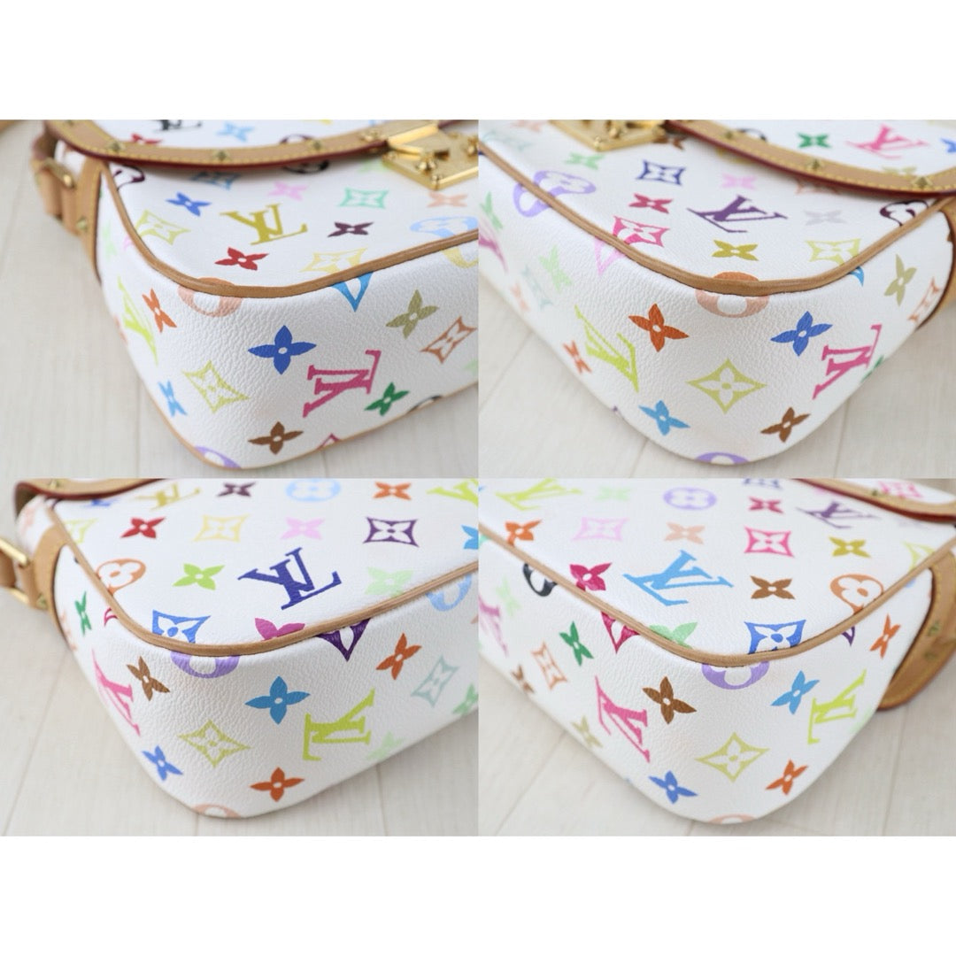 Include Entrupy Certificate of Authenticity｜Very Good ( Rank A)｜Louis Vuitton Takashi Murakam Multi Monogram Sologne ShoulderBag｜S26051515