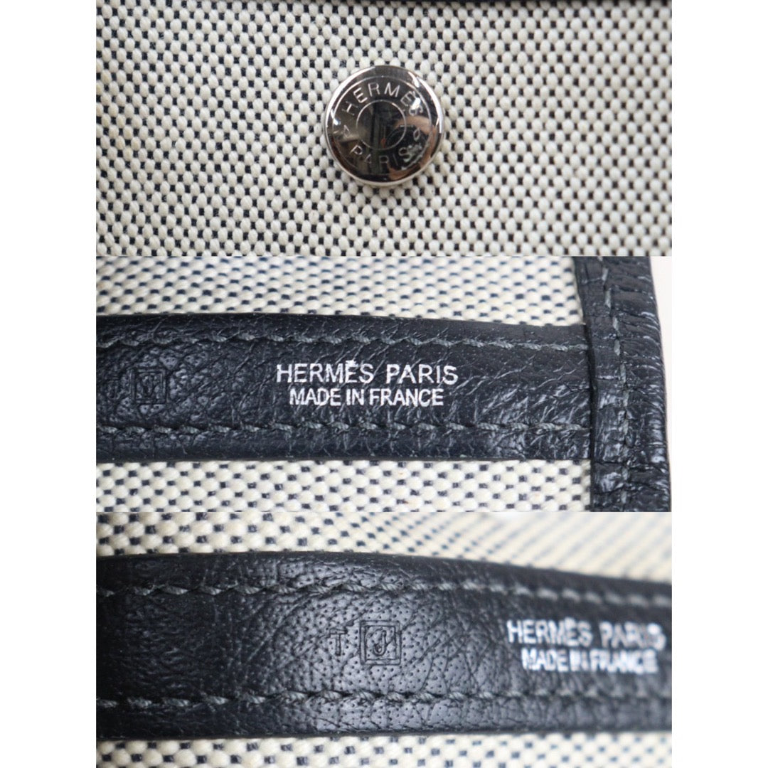 Rank A ｜ HERMES Garden Party PM  ◽︎J Stamp HandBag ｜24070810