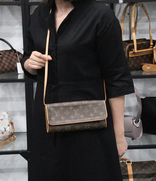 Rank AB ｜ LV Monogram Pochette Twin GM Shoulder Bag｜23110205