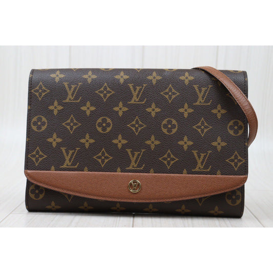 Rank AB ｜ LV Monogram Bordeaux GM Shoulder Bag ｜24043002