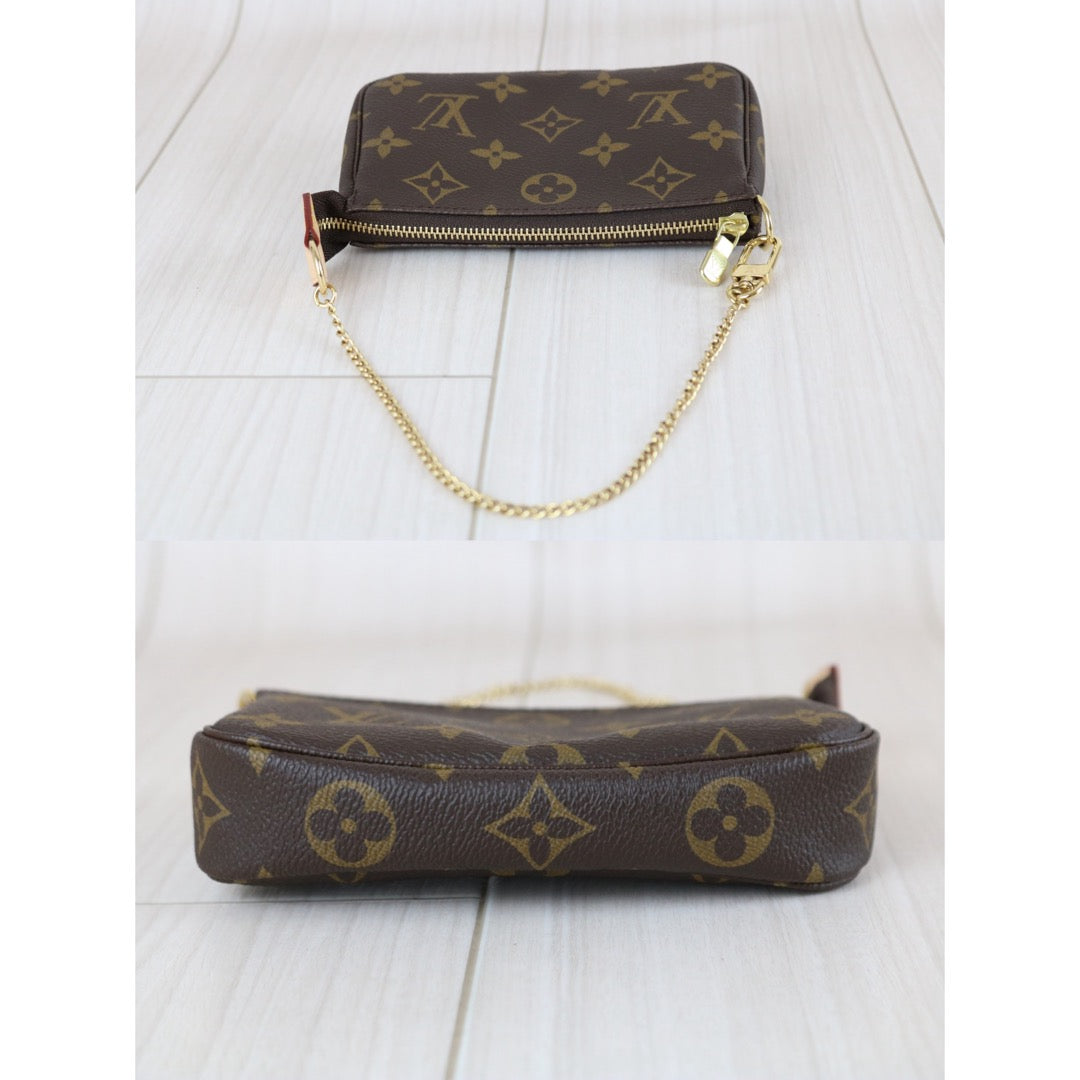 Excellent（Rank SA）｜Full Set  LV Monogram Mini Pochette Accessoires｜X25122311
