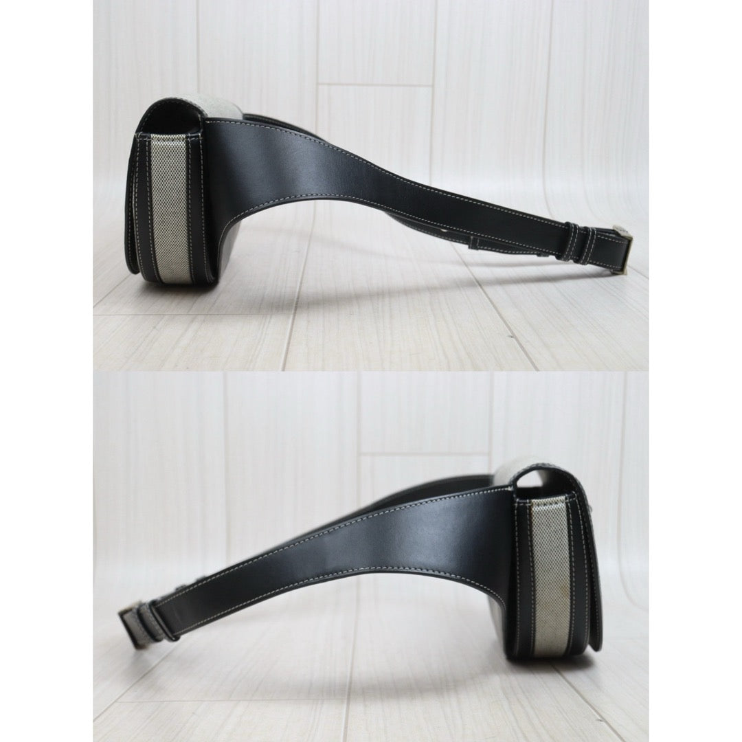 Include Entrupy Certificate of Authenticity｜Good ( Rank AB)｜Burberry  Canvas Bonded Waist Bag ｜W26061001