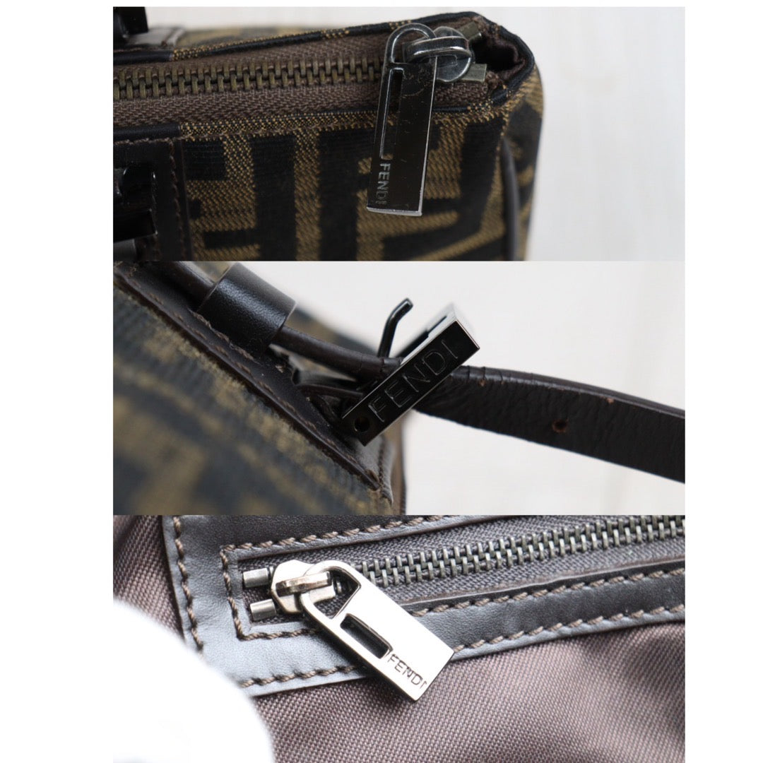 Rank A ｜ FENDI Zucca Handbag ｜23121105