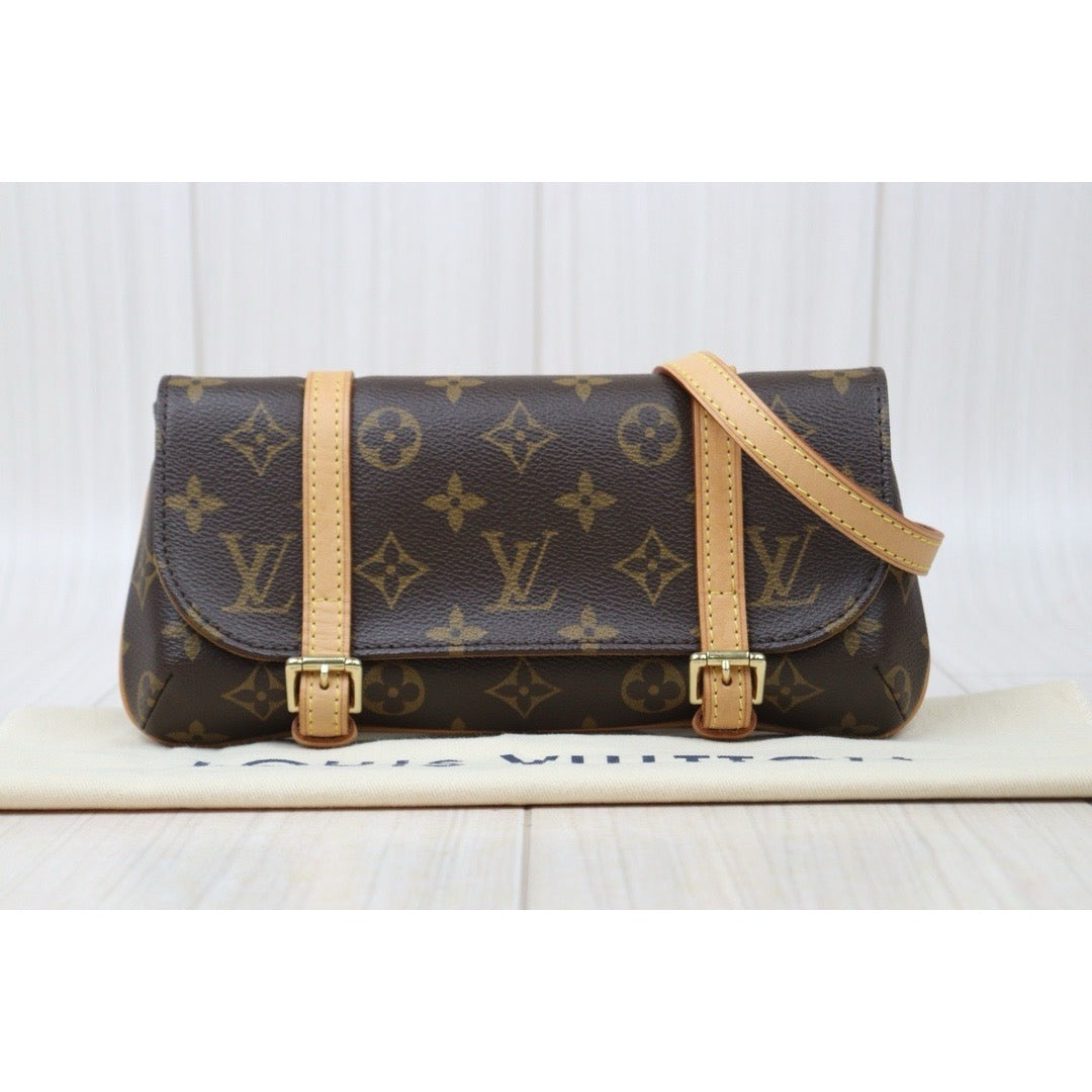 Very Good ( Rank A)｜LV Monogram Pochette Murrell Clutch Bag Waist Pouch｜P24092406