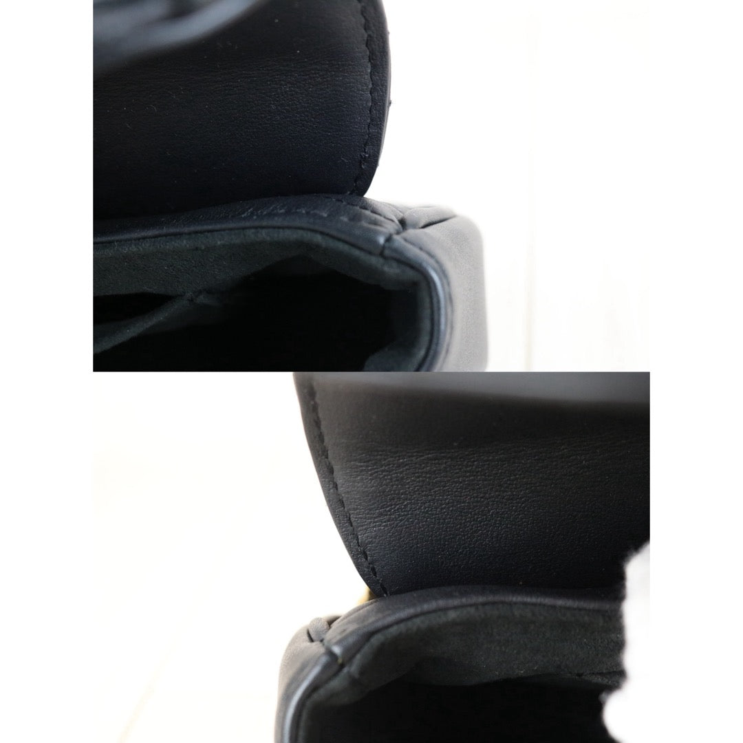Include Entrupy Certificate of Authenticity｜Very Good ( Rank A)｜ Louis Vuitton Calf Leather  New Wave Multi Pochette  Black｜S26060801