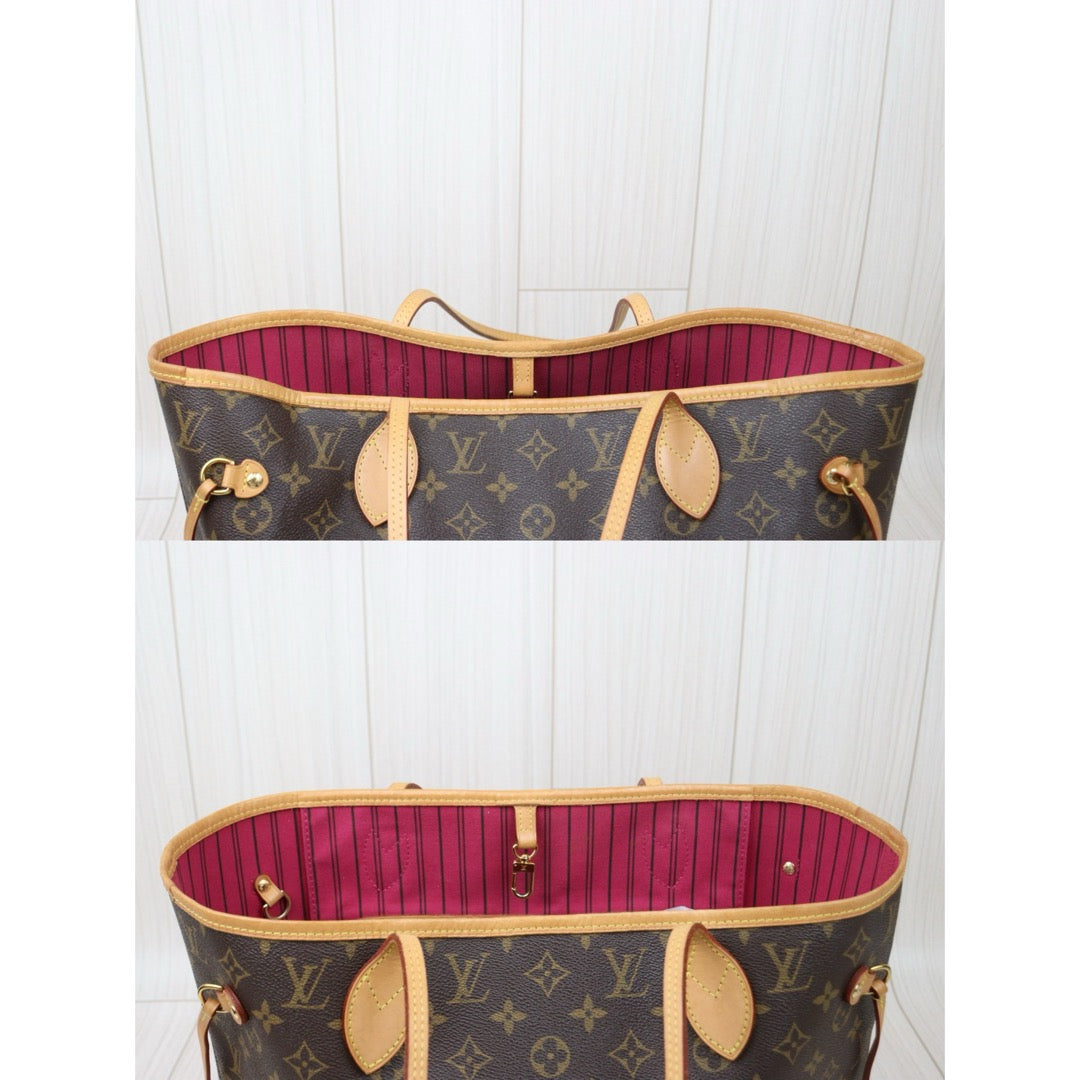 Rank AB ｜ LV Monogram Neverful MM ShoulderBag With Pouch｜S24030417