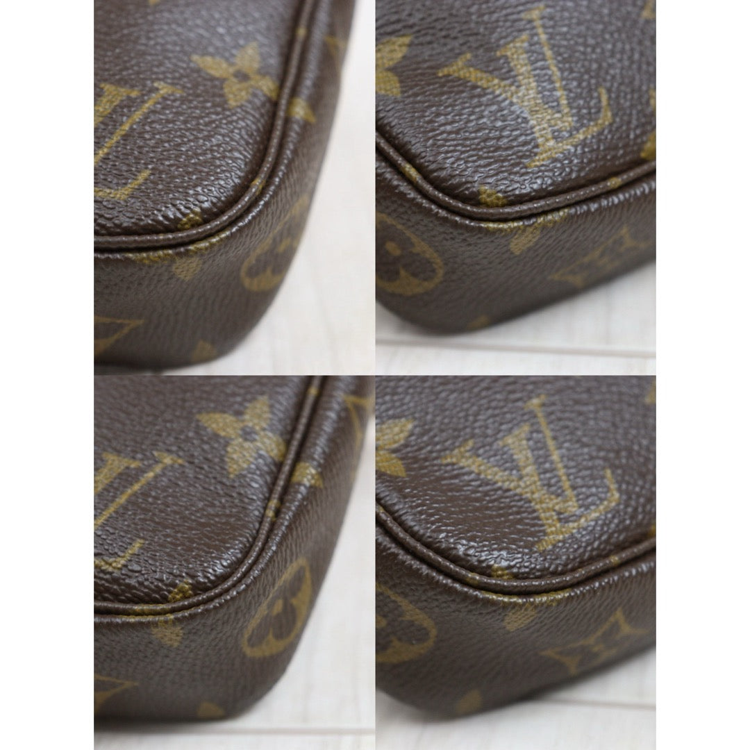 Include Entrupy Certificate of Authenticity｜Very Good ( Rank A)｜ Louis Vuitton Monogram Pochette Accessoire｜26091807