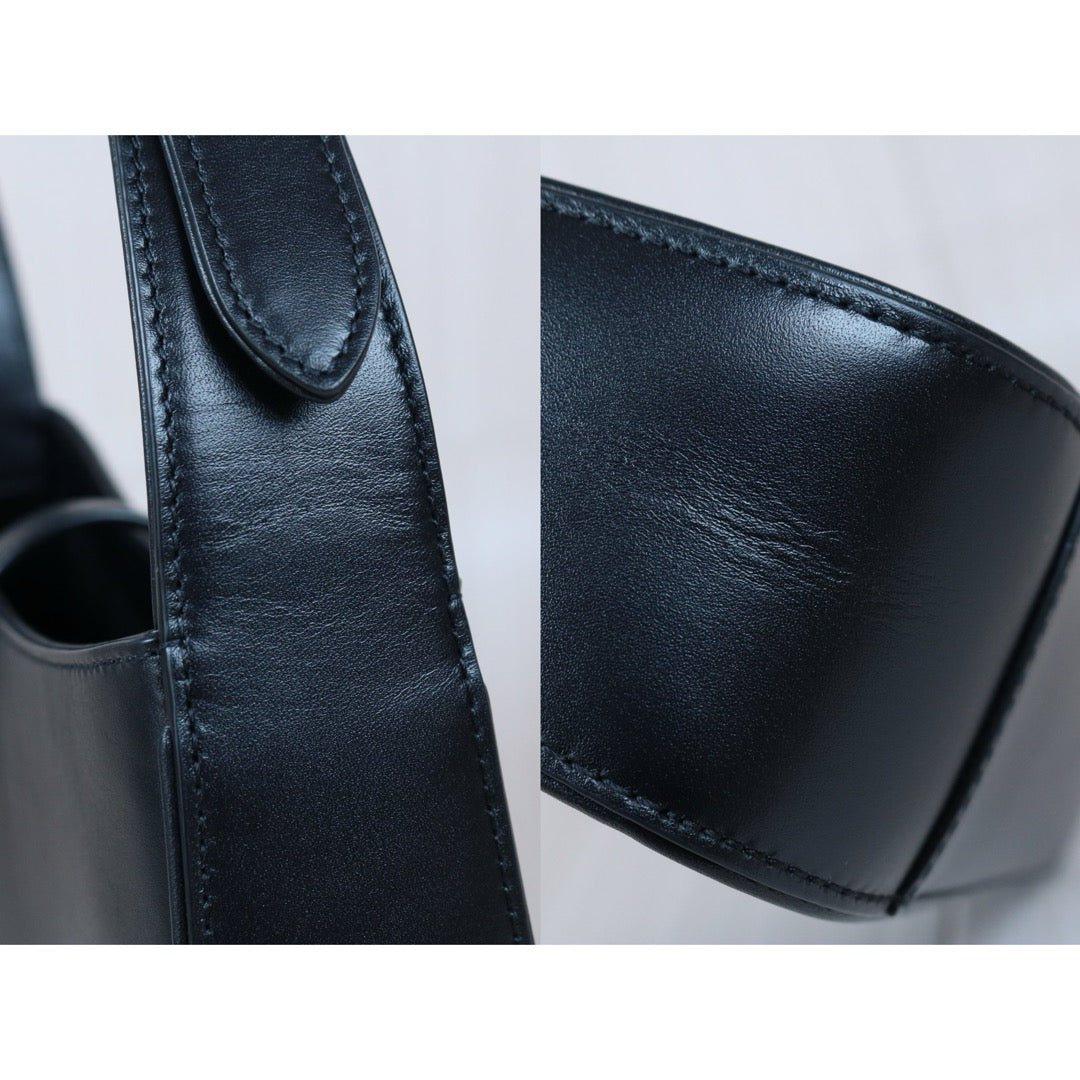 Very Good ( Rank A)｜ Saint Laurent YSL Leather Hobo Shoulder Bag｜S24100201