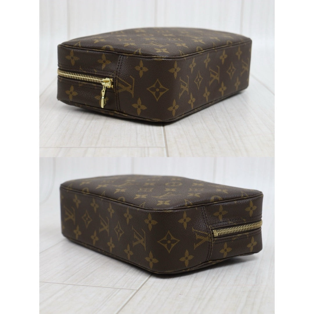 Include Entrupy Certificate of Authenticity｜Good ( Rank AB)｜ Louis Vuitton Truth Toilet 23 Monogram Makeup Pouch｜26052105
