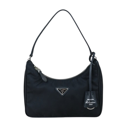 Include Entrupy Certificate of Authenticity｜Good ( Rank AB)｜ PRADA Re-Edition 2005 Re-Nylon Hobo ｜S26031511