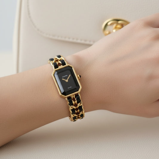 Include Authentic Detective Certificate of Authenticity｜Very Good ( Rank A) ｜ CHANEL Premiere Watch S Size｜26031203