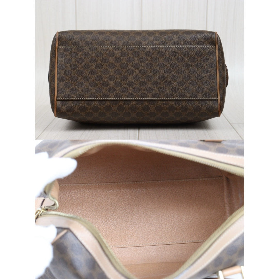 Include Entrupy Certificate of Authenticity｜Good ( Rank AB)｜CELINE Macadam Poston 25  Hand Bag ｜26011902