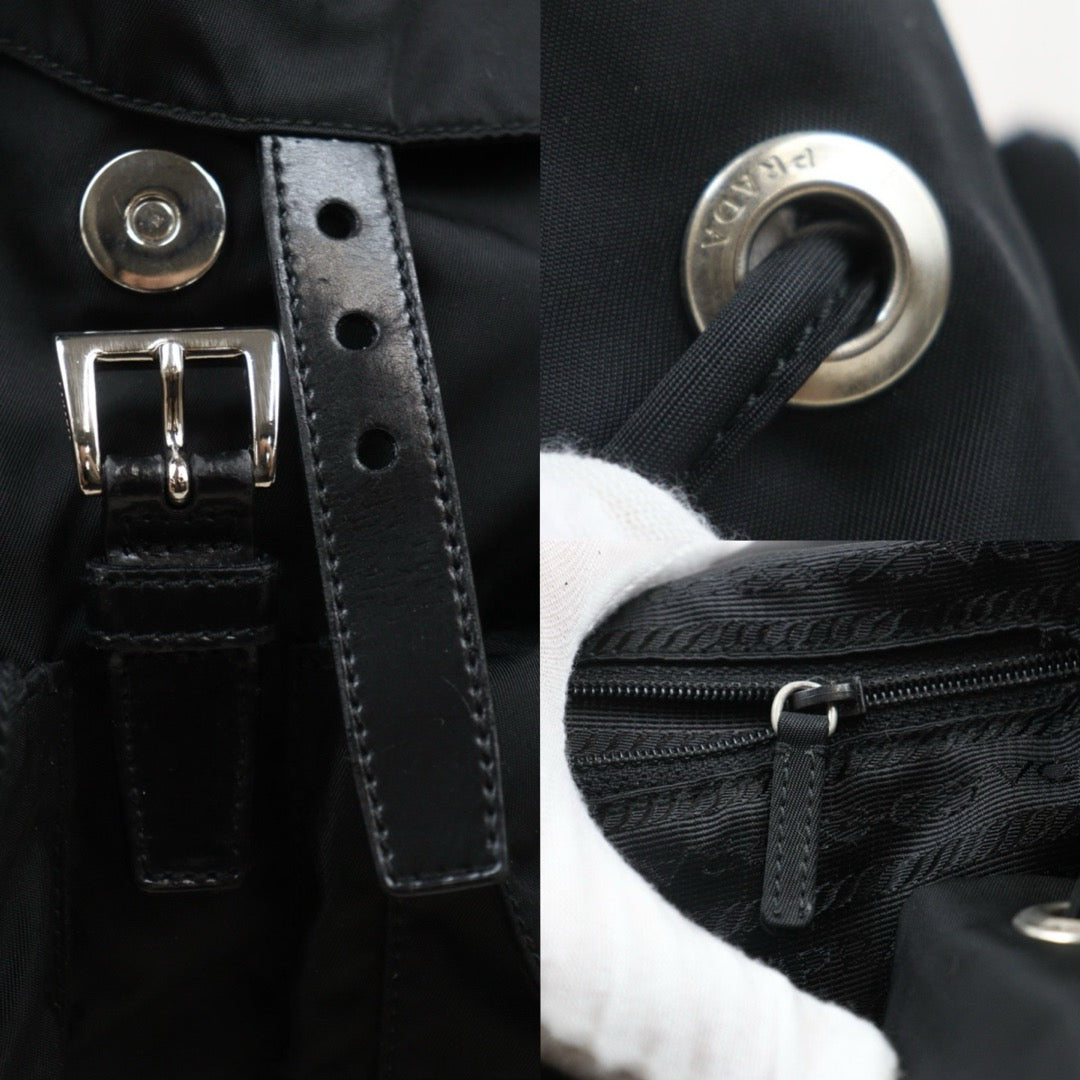 Good ( Rank AB)｜Prada Nylon Backpack Small  Black｜25072303