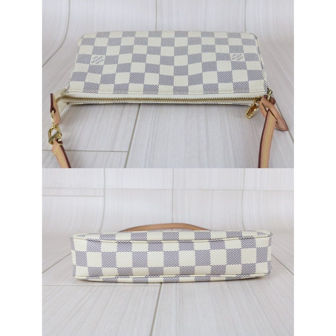 Very Good ( Rank A)｜Full Set LV Damier Azur Pochette Accessoires Current Model｜X25102309