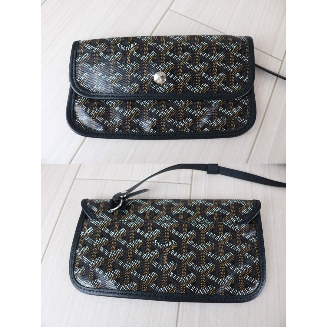 Very Good ( Rank A)｜ Goyard Saint-Louis MM Tote Bag Black｜S25112911