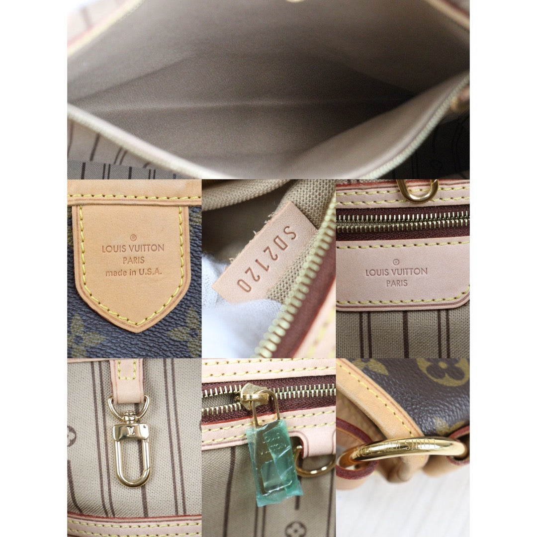 Rank AB ｜LV Monogram Delightful MM Shoulder Bag｜24030110