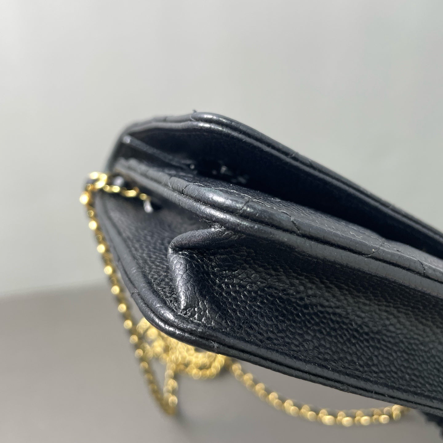 Third installment 3/4｜ CHANEL Matrasse Chain Caviar Skin WOC19 Shoulder Bag Black Made In 2018Year