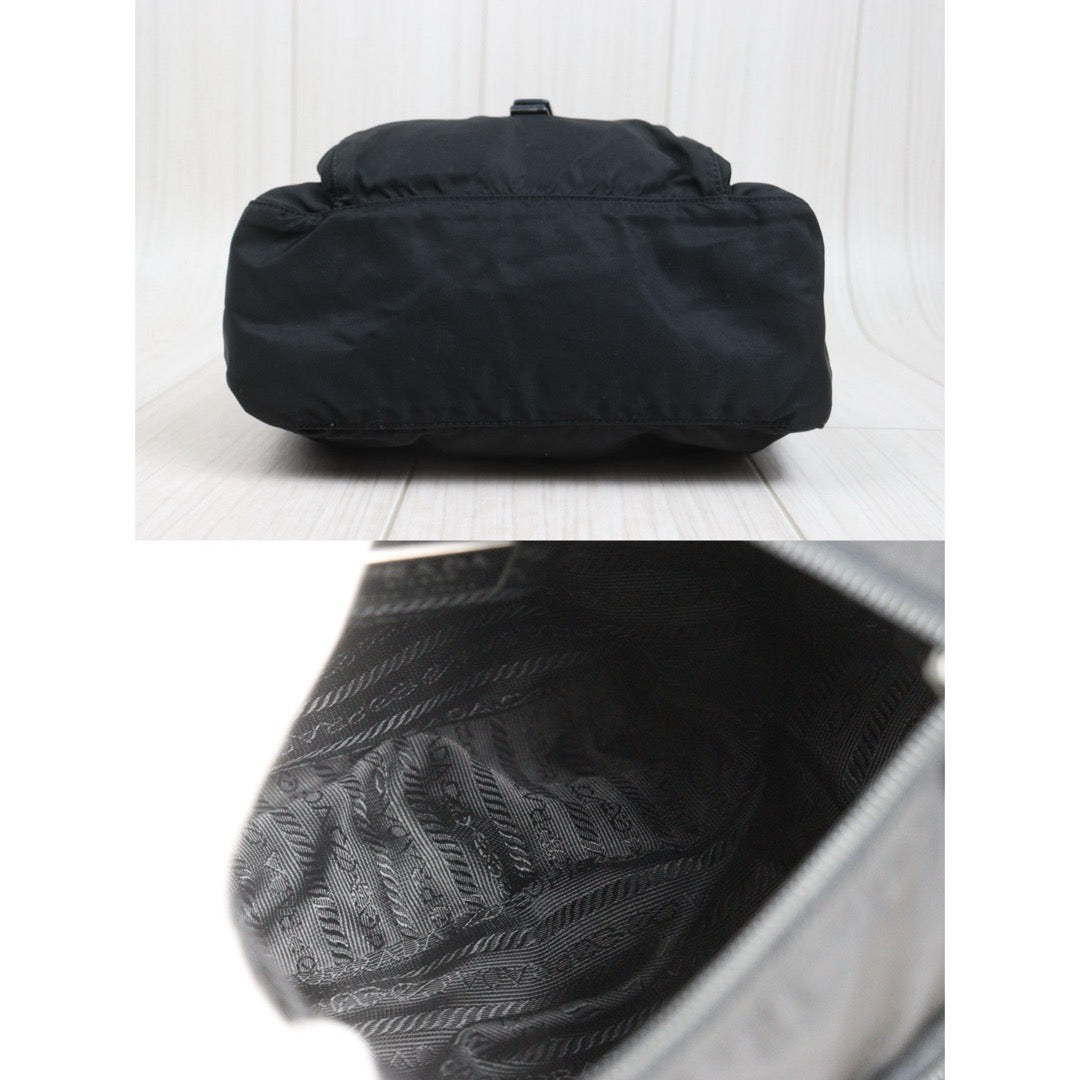 Include Entrupy Certificate of Authenticity｜Good ( Rank AB) ｜Prada  Nylon Black Shoulder Bag｜26101904