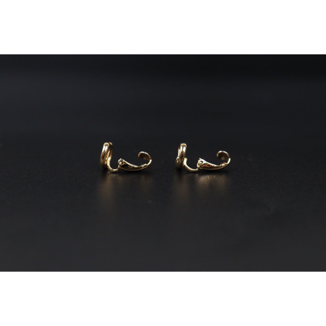 Rank A ｜ Dior CD Earring Gold Plated｜24061331