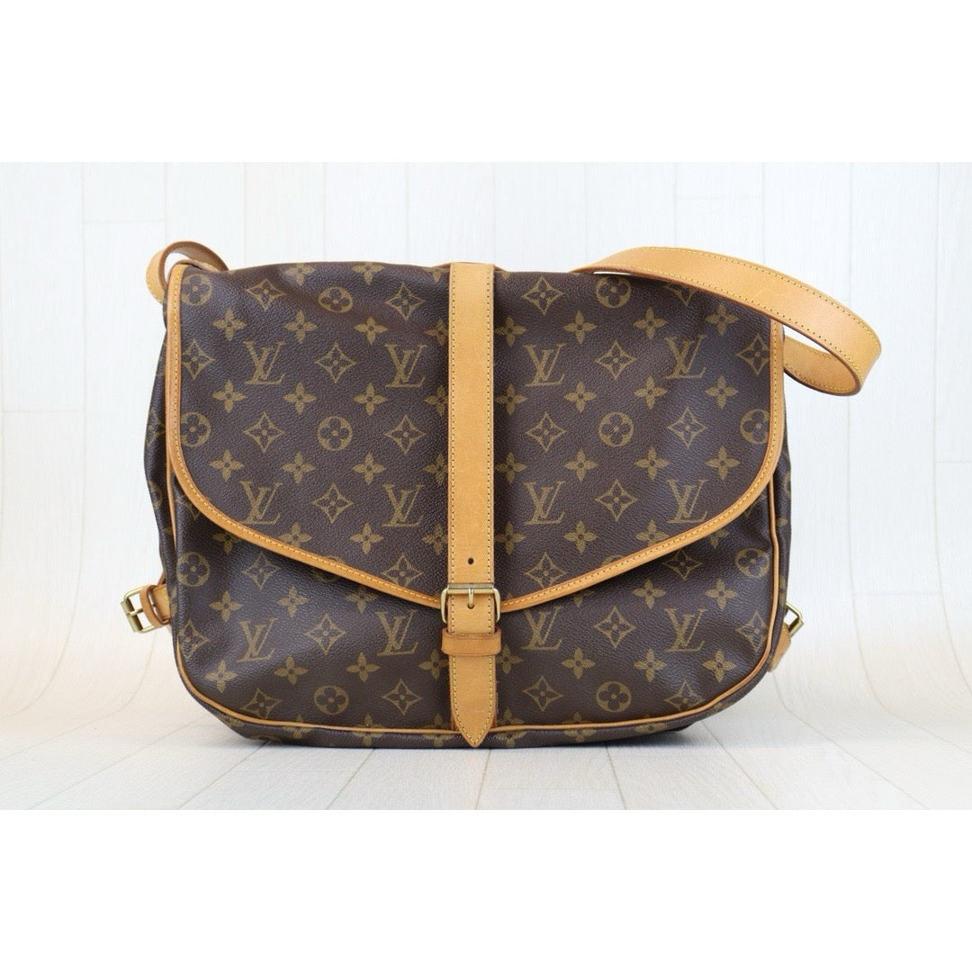 Good ( Rank AB)｜ LV Monogram Saumur 35 Shoulder Bag｜H24093004